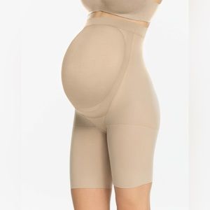 SPANX Power Mama Mid-Thigh Maternity Maternity Shaper 🆕 Size: A